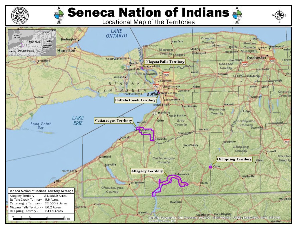 The Blue Highways of GIS Seneca Nation of Indians eSpatially New York